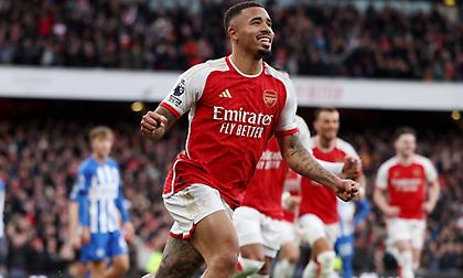 Γονάτισε την Μπράιτον, έπιασε κορυφή και περιμένει η Άρσεναλ, διπλό-χαρακτήρα η Άστον Βίλα!