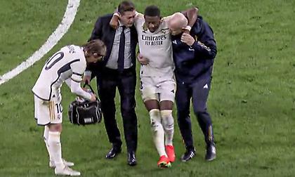 Δεν σταματούν τα προβλήματα στη Ρεάλ: Αποχώρησε υποβασταζόμενος ο Αλάμπα!