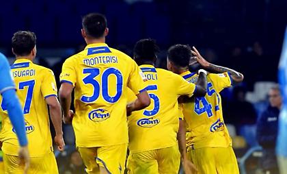 Απίθανη Φροζινόνε, ταπείνωσε τη Νάπολι μέσα στο «Ντιέγκο Μαραντόνα» και έφυγε για τα προημιτελικά του Κυπέλλου!