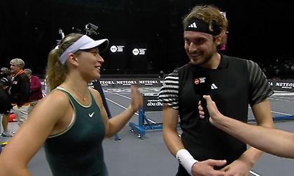 Απίθανος διάλογος Τσιτσιπά και Μπαντόσα: «Αν χάναμε θα παίρναμε διαζύγιο - Μάλλον εννοείς θα χωρίζαμε»