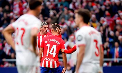 Ζορίστηκε αλλά αποχαιρέτησε το 2023 με νίκη η Ατλέτικο των δέκα παικτών