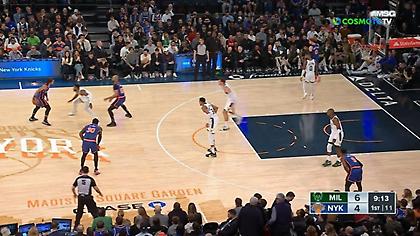 Τα highlights από τη νίκη των Μπακς και τη μεγάλη εμφάνιση του Γιάννη