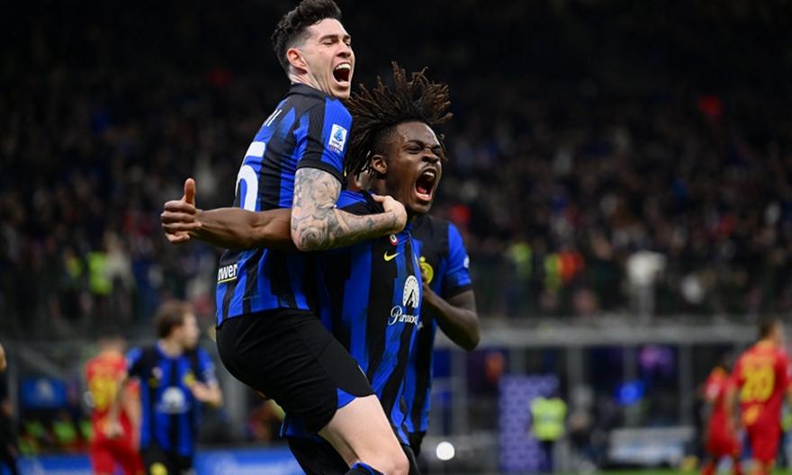 Ίντερ-Λέτσε: Το γκολ του Μπίσεκ για το 1-0