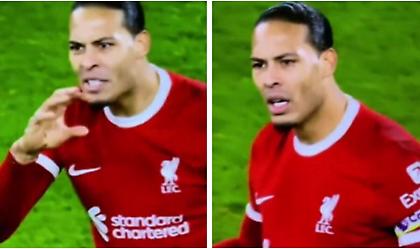 Φαν Ντάικ στον διαιτητή του Λίβερπουλ-Άρσεναλ: «Είσαι πιωμένος;»