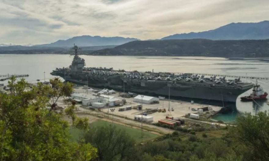 Στη Σούδα το Αμερικανικό αεροπλανοφόρο «USS Gerald Ford» - 6.000 ναύτες και πλήρωμα στα Χα