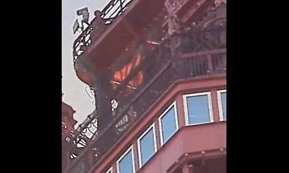 Βρετανία: Φωτιά στον εμβληματικό πύργο Blackpool