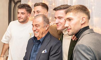 Εικόνες από το οικογενειακό… Παναθηναϊκό δείπνο