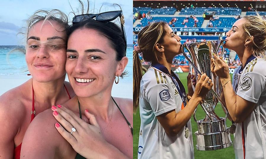 Ανακοίνωσαν τον αρραβώνα τους δύο παίκτριες της Λιόν