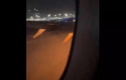 Συγκλονιστικό βίντεο μέσα από το αεροσκάφος της Japan Airlines την ώρα που φλέγεται