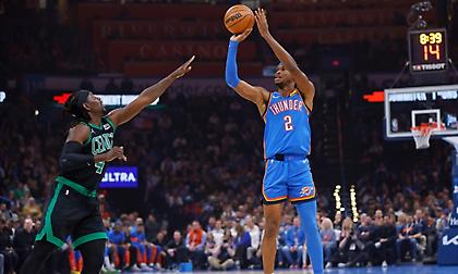 Πήραν το ντέρμπι με Σέλτικς οι Θάντερ-Κατάρρευση και ήττα για Κινγκς χωρίς συμμετοχή Βεζένκοφ