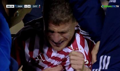 Αποχώρησε υποβασταζόμενος και με δάκρυα στα μάτια ο Μπιέλ!