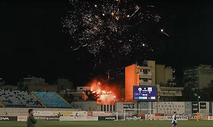 Οι πανηγυρισμοί του... εκνευρισμένου Ίλιτς και τα καπνογόνα στις ταράτσες: Η παρακάμερα του Ατρόμητος-Κηφισιά