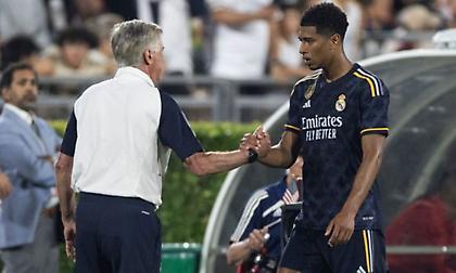 Αντσελότι: «Ο Μπέλιγχαμ είναι ο καλύτερος παίκτης στον κόσμο»