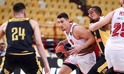 ΑΕΚ Betsson BC-Ολυμπιακός: Μεσημεριανό ντέρμπι στο κλειστό των Άνω Λιοσίων