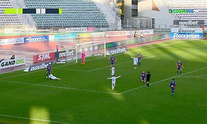 Προβάδισμα δύο τερμάτων για τον Ατρόμητο στο Πανθεσσαλικό με πέναλτι του Αντζιέλσκι