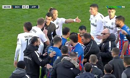 Γενικευμένη σύρραξη στο Πανθεσσαλικό μετά από μαρκάρισμα του Μπερτόλιο