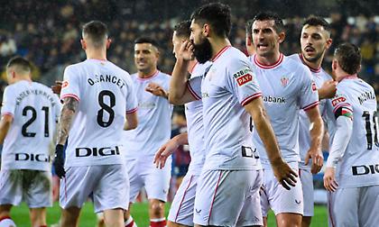 Καθάρισε από το πρώτο ημίχρονο την Εϊμπάρ η Μπιλμπάο, αναβλήθηκε το Ουνιονίστας-Βιγιαρεάλ