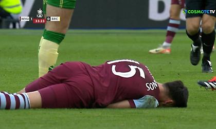 Τραυματίστηκε ο Μαυροπάνος στο Γουέστ Χαμ-Μπρίστολ Σίτι