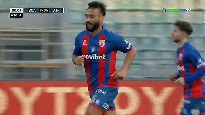 Μείωσε με κεφαλιά ο Μωραΐτης αλλά... ξέμεινε από χρόνο ο Βόλος!