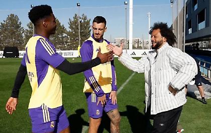 Επιστροφή στο... σπίτι: Στην προπόνηση της Ρεάλ ο Μαρσέλο