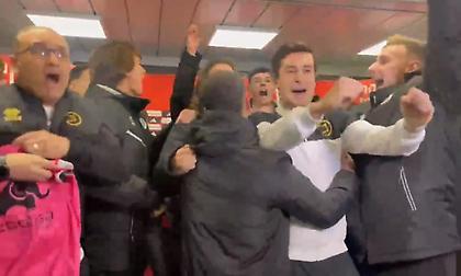 Το γλέντησαν με την ψυχή τους: Πάρτι στην Ουνιονίστας μετά την κλήρωση με Μπαρτσελόνα!