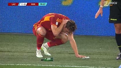 Οπαδοί της Λάτσιο πέτυχαν τον Μπόβε με μπουκάλι στον αυχένα!