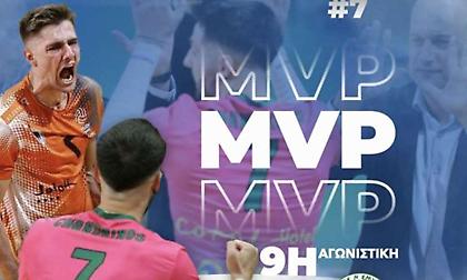 Πολυτιμότερος της ένατης αγωνιστικής της Volley League ανδρών ο Χανδρινός