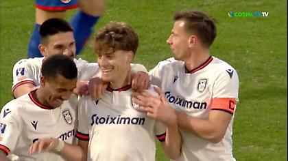 Διένυσε… μισό γήπεδο ανενόχλητος και σκόραρε με φοβερό πλασέ ο Κωνσταντέλιας!