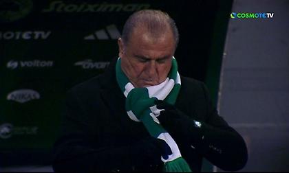 Με κασκόλ του Παναθηναϊκού στον πάγκο ο Τερίμ