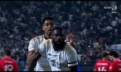 Ανατροπή σε 10 λεπτά με Ρίντιγκερ και Μεντί για τη Ρεάλ