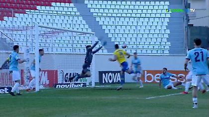 Ασύλληπτη διπλή ευκαιρία του Μάντζη για να δώσει νέο προβάδισμα στον Αστέρα