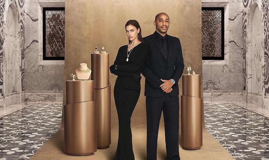 Μαζί σε διαφημιστικό Τιερί Ανρί και Ιρίνα Σάικ