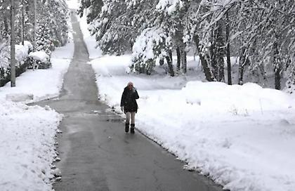 Ο χιονιάς είναι εδώ: Στους -6,4 βαθμούς Κελσίου έπεσε το θερμόμετρο στα Γρεβενά
