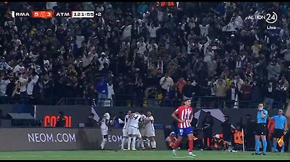 Τα highlights από το χορταστικό 5-3 της Ρεάλ ενάντια στην Ατλέτικο