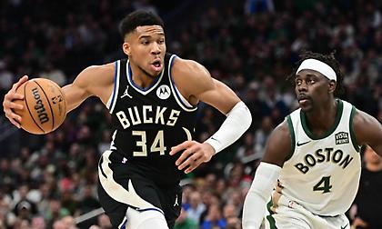 Ξέσπασαν και διέλυσαν τους Σέλτικς οι Μπακς του Αντετοκούνμπο