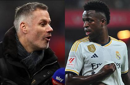 «Καρφιά» Κάραγκερ για Βινίσιους: «Στην ενδεκάδα της χρονιάς; Όχι, παίζει σε αστείο πρωτάθλημα»