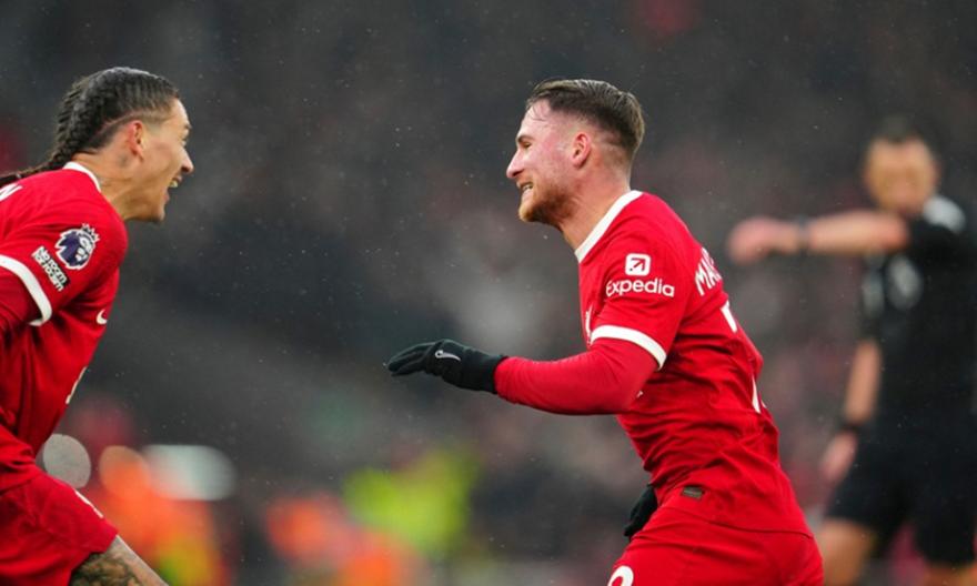 Premier League: Μακ Άλιστερ το ομορφότερο γκολ του Δεκεμβρίου