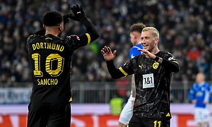 Ντόρτμουντ με «αύρα» Σάντσο πέρασε με τριάρα από το Ντάρμσταντ και μπήκε ξανά σε τροχιά Champions League!