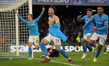 Από μηχανής… Ραχμάνι, επανέφερε στις νίκες τη Νάπολι με γκολ στο 96'!