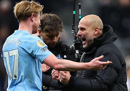 Γκουαρδιόλα: «Η Σίτι ''πεινάει'' και θέλει ξανά το πρωτάθλημα - Αυθεντικό ταλέντο ο Ντε Μπρόινε»