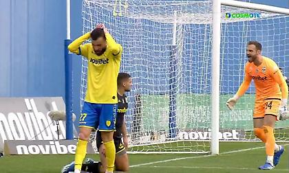 Έχασε τεράστια ευκαιρία με τον Σενγκέλια για να ισοφαρίσει ο Παναιτωλικός