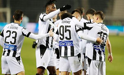 ΠΑΟΚ τεσσάρων αστέρων διέλυσε τον ΠΑΣ και έπιασε κορυφή!