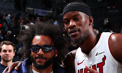 Είδε τον Μαρσέλο στις εξέδρες και... τρελάθηκε ο Τζίμι Μπάτλερ!