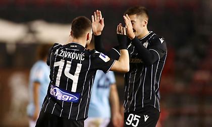 Η γκολάρα του Ζίβκοβιτς και οι υπόλοιπες φάσεις από την «τεσσάρα» του ΠΑΟΚ στον Πανσερραϊκό