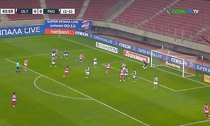 Τρομερή πάσα του Ποντένσε κάτω από τα πόδια του Βέρμπιτς, άστοχο το σουτ του Μασούρα