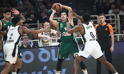 Βαθμολογία Ευρωλίγκας: 4ος ο Παναθηναϊκός AKTOR, 6ος ο Ολυμπιακός