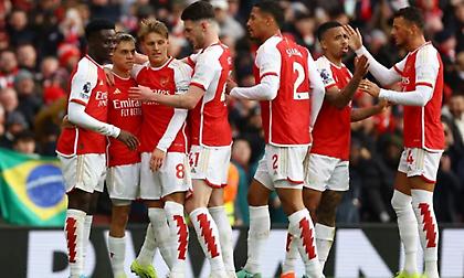 Σκόρπισε στους... πέντε ανέμους την Κρίσταλ Πάλας και επέστρεψε στις νίκες η Άρσεναλ!