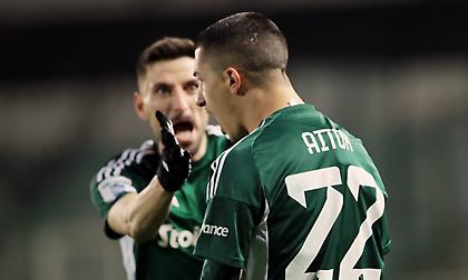 Σέντρα Μαντσίνι, σουτ στην κίνηση από Αϊτόρ και 1-0 ο Παναθηναϊκός!