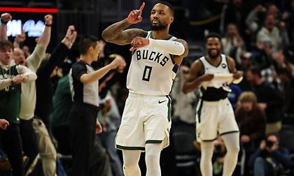 Ίδρωσαν αλλά νίκησαν τους Πίστονς με καυτό Λίλαρντ οι Μπακς