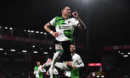 Καθάρισε την Μπόρνμουθ με τεσσάρα στο δεύτερο ημίχρονο και συνεχίζει ακάθεκτη στην κορυφή η Λίβερπουλ!